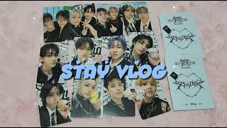 🤍STAY VLOG #13🤍 [ 콘서트 후.. 할 말을 내뱉지 퉤퉤퉤 🗣️ ㅣ MD깡 스테이존 포카 정리 ㅣ #스트레이키즈 스테이  ㅣ 덕질 브이로그 asmr ]