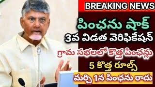 పింఛను కొత్త రూల్స్ - పింఛను వాయిదా |AP Pension New Update | New PensionRegistration