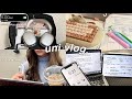 📚 UNI VLOG: waking up at 5am, productive day on campus, studying at library, self care