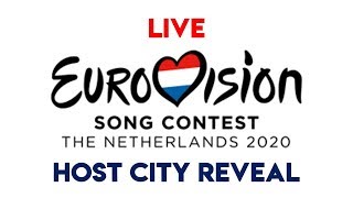 Eurovision 2020 Host City Reveal LIVE | NPO 1