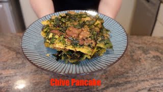 [Thursday Update] Delicious Chive Pancake | Quick \u0026 Easy Recipe