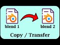 Import or Copy Objects From One Blender File To Another | Link vs. Append - Suitable Examples