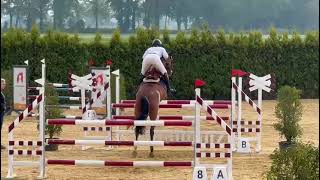 Nelana-Loma (Jardonnay VDL x Carthino Z) eerste keer 1.20. Olst 09-05-2024