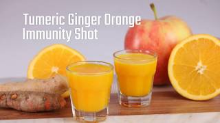 Turmeric Ginger Orange Immunity Shot