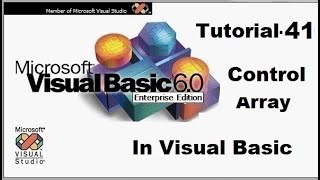 Controls array in visual basic programming Tutorial 41