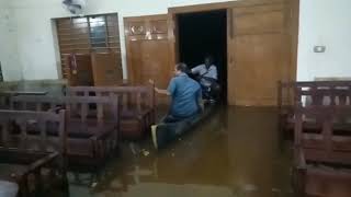 Flood in Alappuzha Nedumudi church