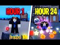 (CODE) Finding Devil Fruits With FRUIT NOTIFIER For 24 Hours In Roblox Demon Piece