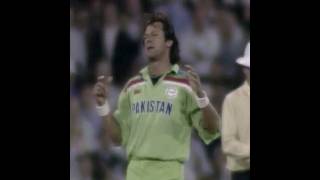 Imran Khan Two Amazing Deliveries In Last Match - Great Outswing and Then Inswing