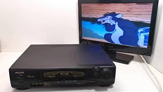 PHILIPS VR356 6 Head HiFi Stereo VHS VCR Video Cassette Player