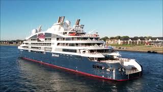 LE BELLOT / PONANT Cruise Line - Downbound Port Huron, Michigan 9-30-2022