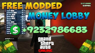 GTA 5 Online "1.20 Money Lobbies/Cash Drop Lobby" "GTA 5 Modded Money Lobby" (After 1.20 Patch)