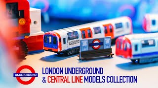 London Underground tube & train toy models collection