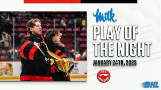 OHL Play of the Night presented by MilkUP: Lalonde Scores a Goalie Goal!