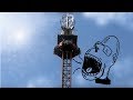 🎢 Screaming Guy 😱 at Free Fall Attraction (40Mtr) in Attraction Park, Theme park, Slagharen Holland