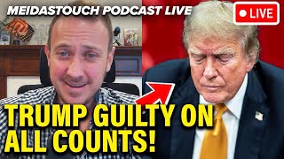 LIVE: TRUMP CONVICTED ON ALL COUNTS