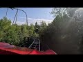 stealth at thorpe park pov front row 4k 2023