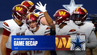 Commanders defeat Cowboys to clinch 6-seed in NFC | Game Recap