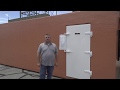 Polar King | 12' x 23' Custom Outdoor Walk In Combination Cooler Freezer | Salt Protection