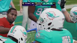 Baltimore Ravens vs. Miami Dolphins | Offseason Game | Week 4 | Madden NFL 25