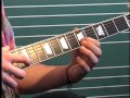 Theme To Power Rangers - Tapping Solo Guitar Lesson - Spencer Askin