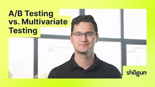 AB Testing vs Multivariate Testing