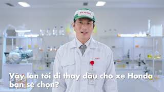 [Product Video] XE Honda CHỌN DẦU NHỜN Honda