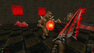 Doom 2: Hell Forged (Beta v0.999) - HF1M9 Forgotten Fane - All Secrets No Commentary