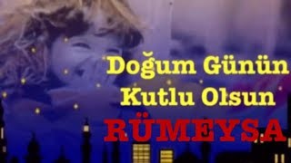 RÜMEYSA İyi ki Doğdun :) 3.VERSİYON Komik Doğum günü Mesajı ,DOĞUMGÜNÜ VİDEOSU Made in Turkey :) 🎂