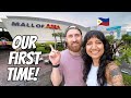 The MALL OF ASIA: Our First Impressions! 🇵🇭 The 6th largest mall in the WORLD!