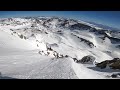 red slate mountain northeast face ski descent