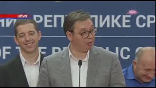 Вучић: Ово ми је једна од најдражих победа