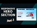 Create A Responsive Hero Section For Your Blogger Website (Mobile Version)