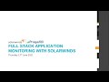 Webinar: Full Stack Application Monitoring with SolarWinds - Prosperon Networks