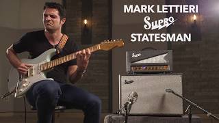 Mark Lettieri of Snarky Puppy demos the Supro 1699RH Statesman Amplifier w/ 2x12 Cab