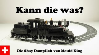 MOULD KING - 12032 - World Railway Serie - No. Shay Steam Lokomotive - Review