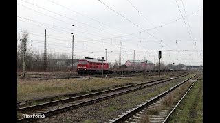 Zugverkehr in Leipzig-Schönefeld am 30.12.2024 - Aufräumen zum Jahresende