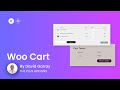 How to Customize WooCommerce Cart Page Design in WordPress with Elementor - WooBuilder