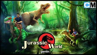 Dinosaurs cartoon gems || jurassic world ||