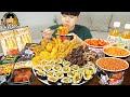 ASMR MUKBANG 편의점 핵불닭 미니!! 떡볶이 & 핫도그 & 김밥 FIRE Noodle & HOT DOG & GIMBAP EATING SOUND!