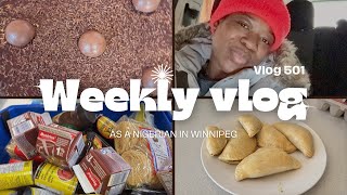 Weekly Winnipeg Vlog: Rounding up 2024 in style/ Grocery shopping/ Christmas gifts//Potluck