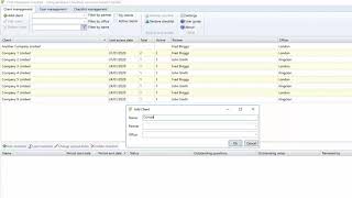 CCH Interactive Checklist : Client Management