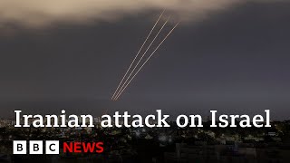 Israel says it’s shot down 300 Iranian drones and missiles with US help | BBC News