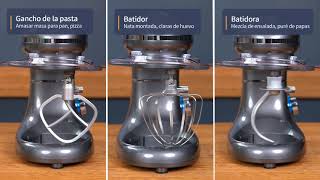 Batidora Amasadora Cheflee1300W Mezclador 5L Robot de Cocina 6 + P Speed