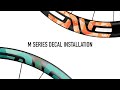 How to Install ENVE Wheel Decals - M Series Mountain Wheels