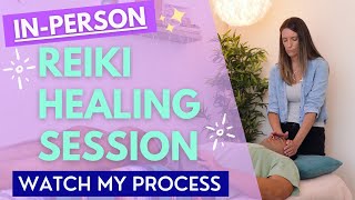 What an in-person Reiki session looks like: Full 30-minute example