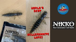 World’s Best Hellgrammite Fishing Lure! Nikko #shorts