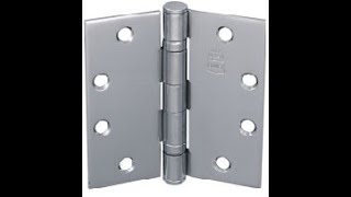 Bommer BB5000 450 600 Ball Bearing 5 Knuckle Full Mortise Standard Steel Base 4 5 x 4 5 Hinge Remova