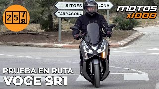 VOGE SR1 Prueba en la ruta del Modernismo | Motosx1000