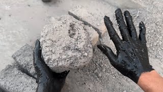 Lo g request done 🥳crumbling +dust play with messy hand 🔥🔥bombastic vlog