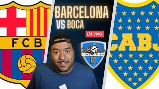 FC Barcelona vs Boca (Amistoso) EN VIVO Audio Narración de GolazoFC.